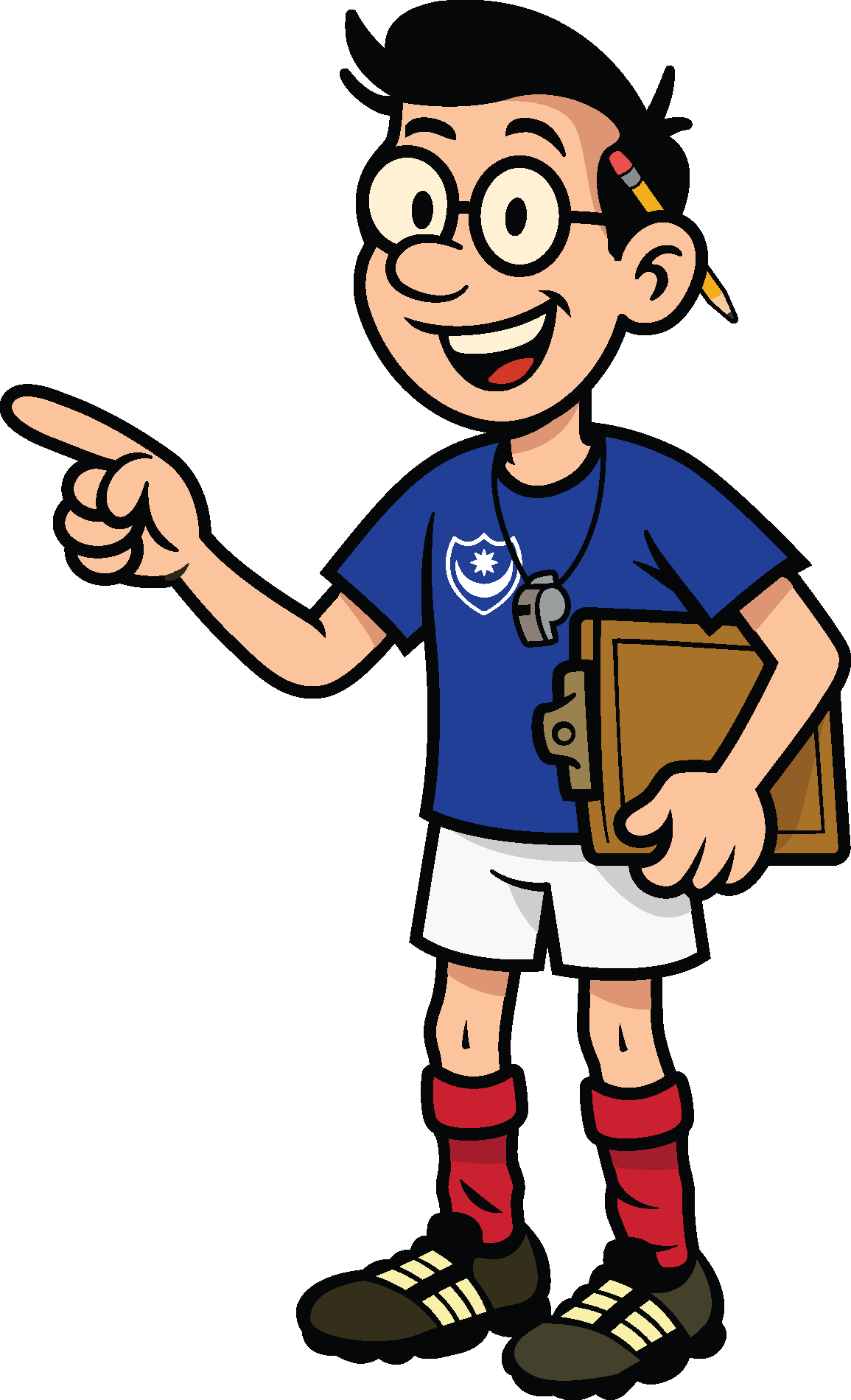 Stan pointing at chat